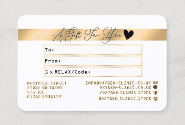 GIFT CARD 10 X VIP Sessions | DIGITAL GIFT CARD